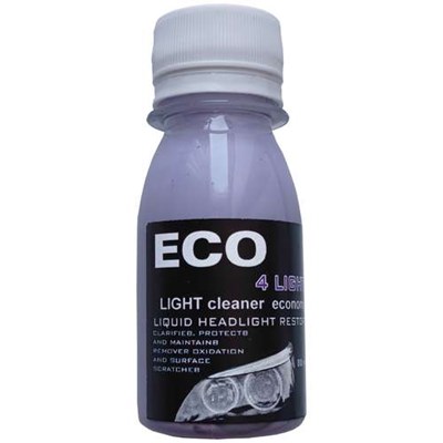 مایع شفاف کننده چراغ خودرو ام موتورز مدل eco4 حجم 80 میلی لیتر