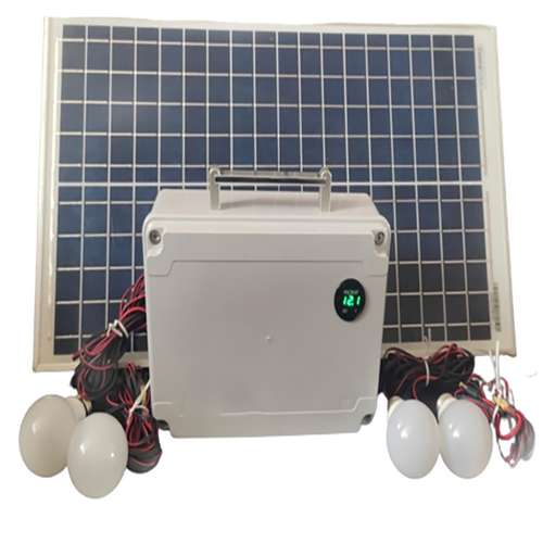 سیستم روشنایی و پاوربانک خورشیدی مدل SCES-30W ظرفیت 135 وات