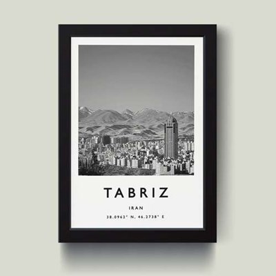 تابلو مدل تبریز Tabriz کدm2583-w