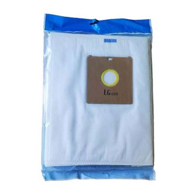 پاکت جاروبرقی ال جی مدل micro dustbag بسته 5 عددی مناسب برای جاروبرقی ال جی 6200