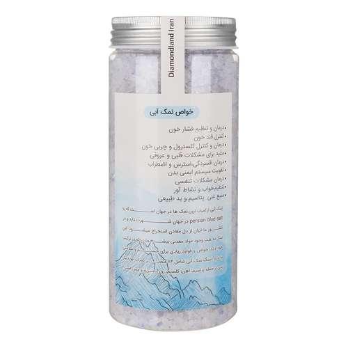 نمک آبی گرانول سرزمین الماس ایران - 800 گرم