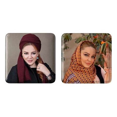 مگنت خندالو مدل بهاره رهنما کد 62996300 مجموعه 2 عددی