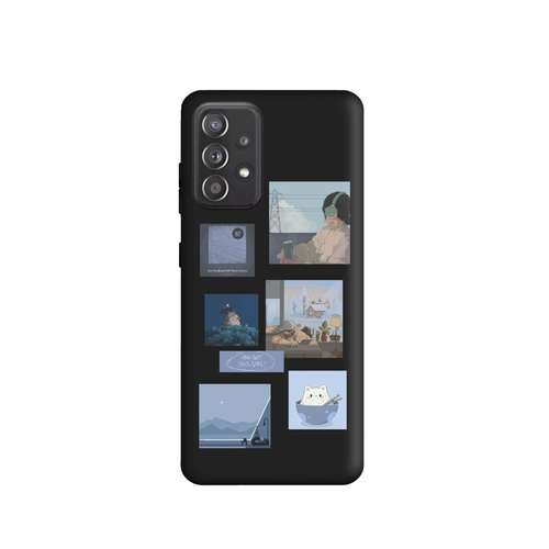 کاور قاب گارد طرح عکس رمانتیک کد t8528 مناسب برای گوشی موبایل سامسونگ Galaxy A52 / A52s