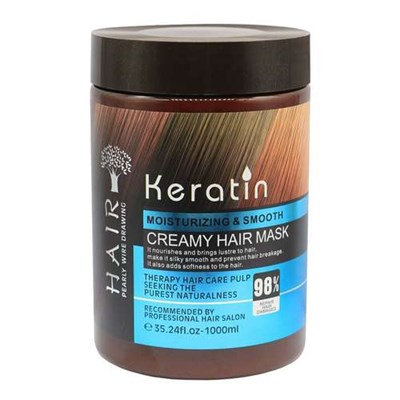 ماسک مو هر مدل Keratin حجم 1000 میلی لیتر