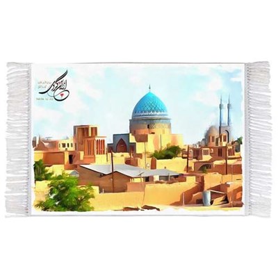 فرش ماشینی دیوارکوب مدل مسجد جامع یزد کد T5524