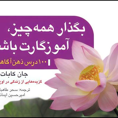 کتاب بگذار همه چیز، آموزگارت باشد (100 درس ذهن آگاهی) گزیده ‏هایی از زندگی در اوج فاجعه اثر جان کابات زین انتشارات ارجمند