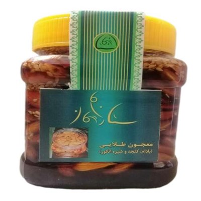 معجون ممتاز بادام و شیره انگور ستارگان نصر - 500 گرم