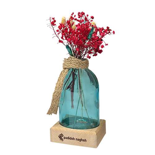 گلدان
به همراه
گل خشک
 پدیده نقش مدل رومیزی