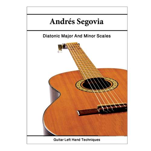 کتاب تکنیک های دست چپ گیتار اثر آندرس سگوویا انتشارات پنج خط