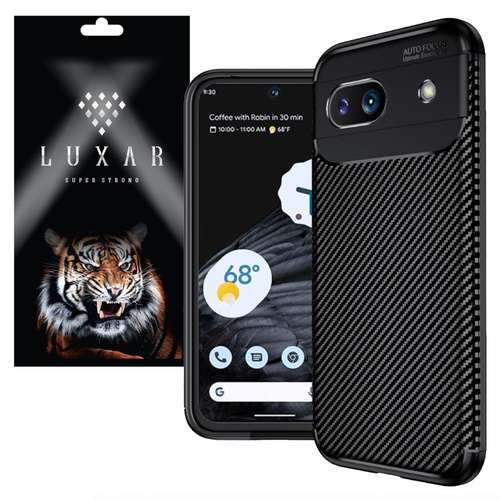 کاور لوکسار مدل Carbon Fiber مناسب برای گوشی موبایل گوگل Pixel 8A