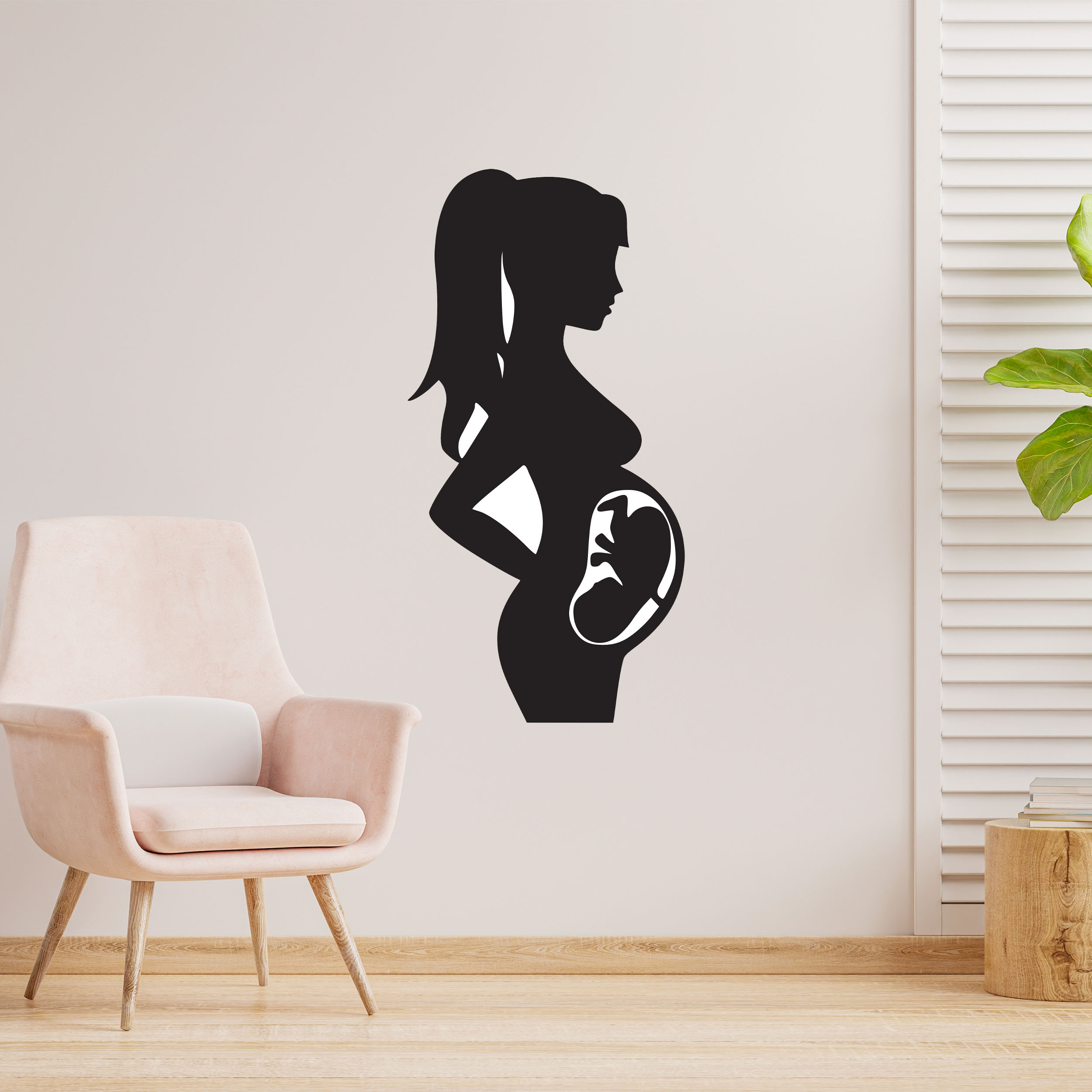 دیوارکوب طرح دوران بارداری مادر و جنین مدل A1474-2550