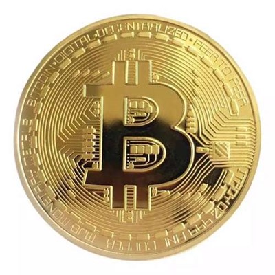 دکوری مدل نماد بیت کوین BTC