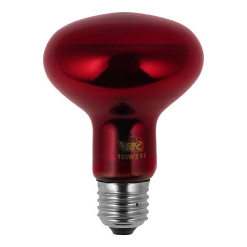 لامپ مادون قرمز 100 وات لاکی هرپ مدل INFRARED-220V-100W-E27