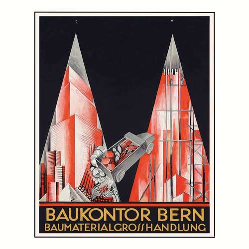 پوستر مدل  بائوکونتور برن - چاپ هنر تبلیغاتی 