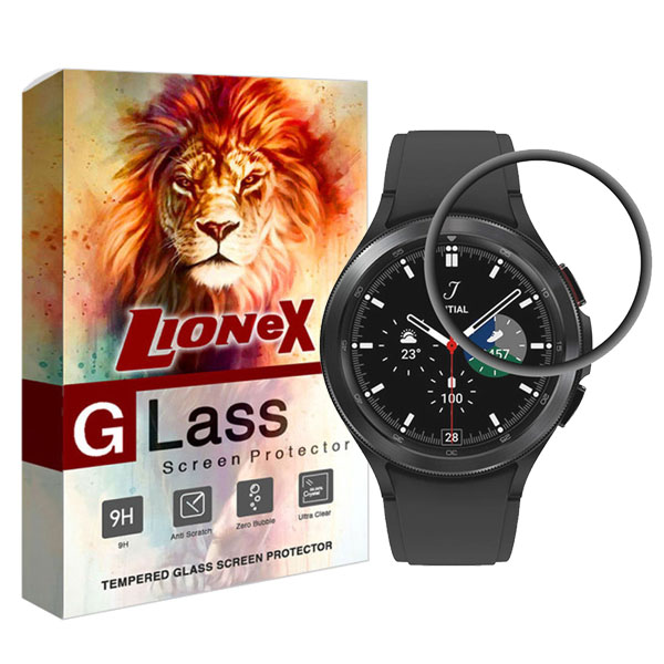 محافظ صفحه نمایش لایونکس مدل PMMAWL مناسب برای ساعت هوشمند سامسونگ Galaxy Watch 4 Classic 46 mm