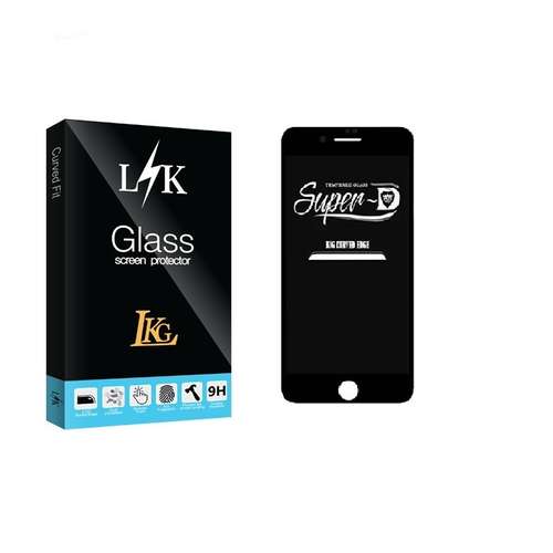 محافظ صفحه نمایش شیشه ای ال کا جی مدل Super-D مناسب برای گوشی موبایل اپل iPhone 7 / 8 / SE 2020 / SE 2022
