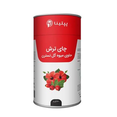 چای ترش حاوی گل نسترن پپتینا - 60 گرم