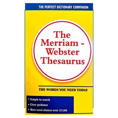 کتاب the merriam_webster thesaurus (simple to search_clear guidance اثر جمعی از نویسندگان انتشارات hadafnovin)