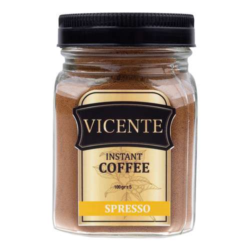 قهوه اسپرسو فوری ویسنت - 100 گرم