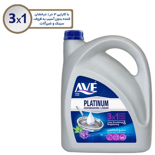 مایع ظرفشویی اوه مدل Platinum وزن 3750 گرم