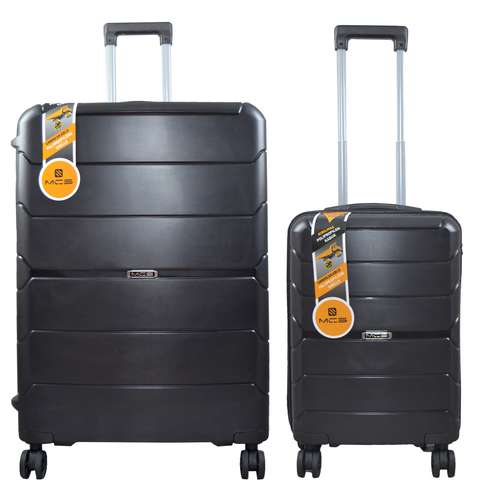 مجموعه دو عددی چمدان ام سی اس مدل BW سایز بزرگ و کوچک