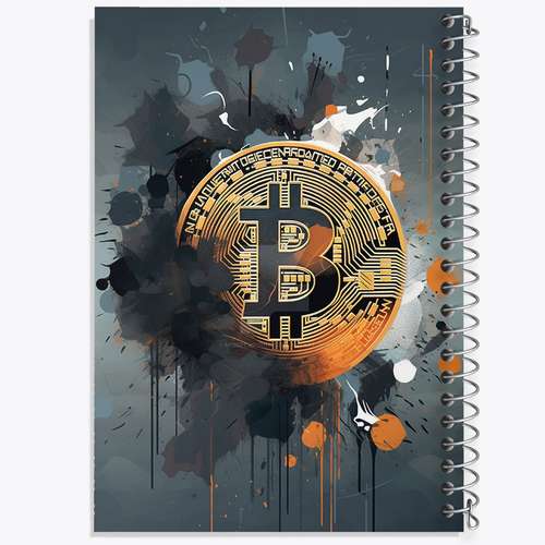 دفتر لیست خرید 50 برگ خندالو طرح بیت کوین (Bitcoin) کد F1637