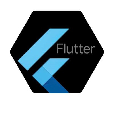 استیکر لپ تاپ و موبایل طرح فلاتر (flutter) کد 0006