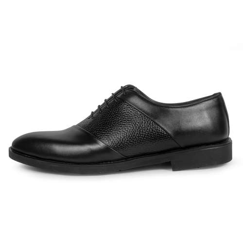 کفش مردانه چرم عطارد مدل چرم طبیعی کد SH134