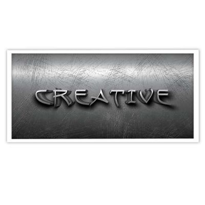 تابلو بکلیت طرح برند کریتیو Creative مدل B-S2460