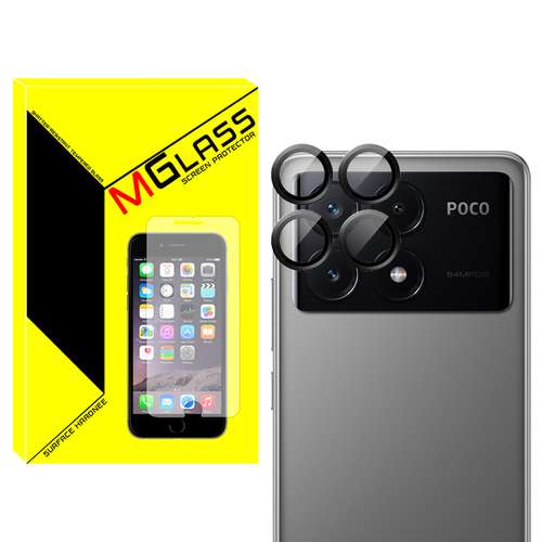 محافظ لنز دوربین ام‌گلس مدل Ring-Metal-MG مناسب برای گوشی موبایل شیائومی Poco X6 Pro